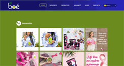 Desktop Screenshot of boecosmetics.com